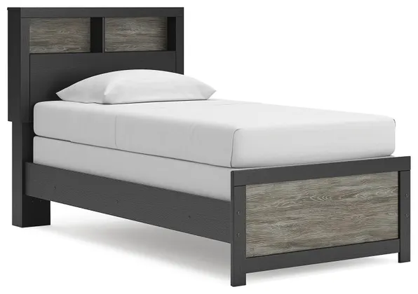 Broachmyn Twin Bookcase Bed