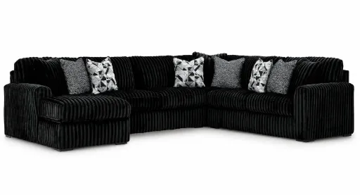 Midnight-Madness Sectional LHF CHAISE & RHF SOFA