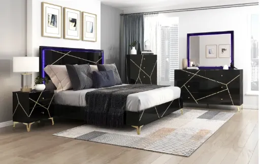 Regal Noir Bedroom Collection