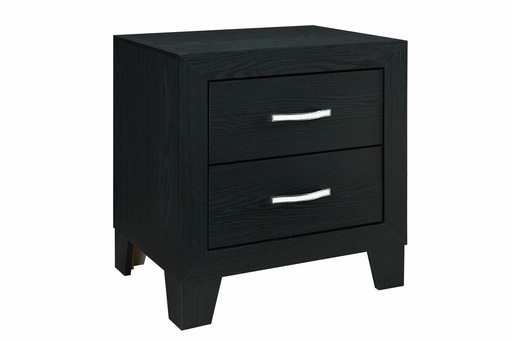 Reid-Black Night Stand Nightstand