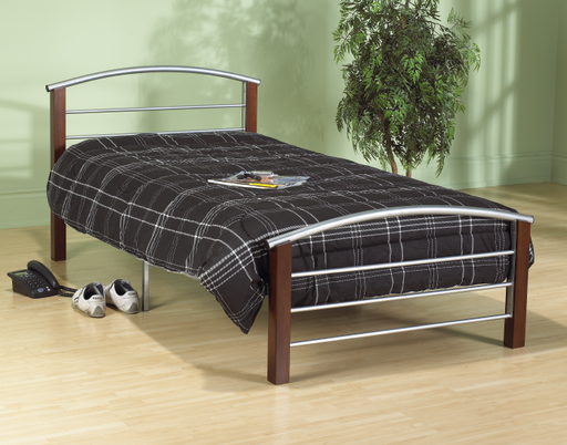 Hawthorne Chrome Arch Platform Bed