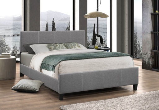 Ridgemont Linen Panel Platform Bed