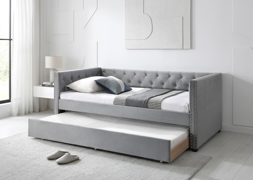 Ellsworth Chesterfield Tufted Trundle Daybed