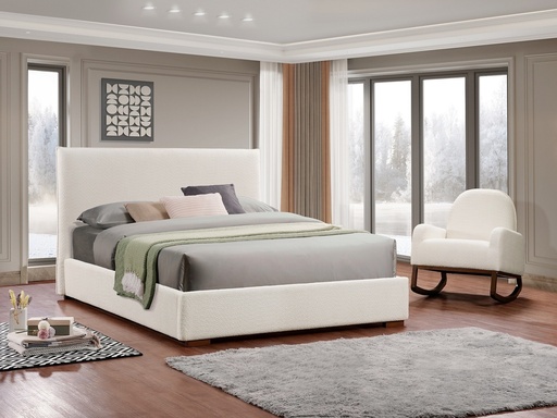 Chatwin Boucle Wingback Bed