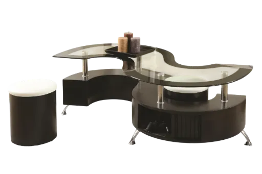 Coffee Table with 2 Stools