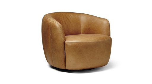 Cela Saddlebag Coin Premium Swivel Chair