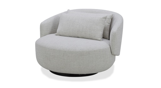 Rhea Nathan Wheat Premium Swivel Chair