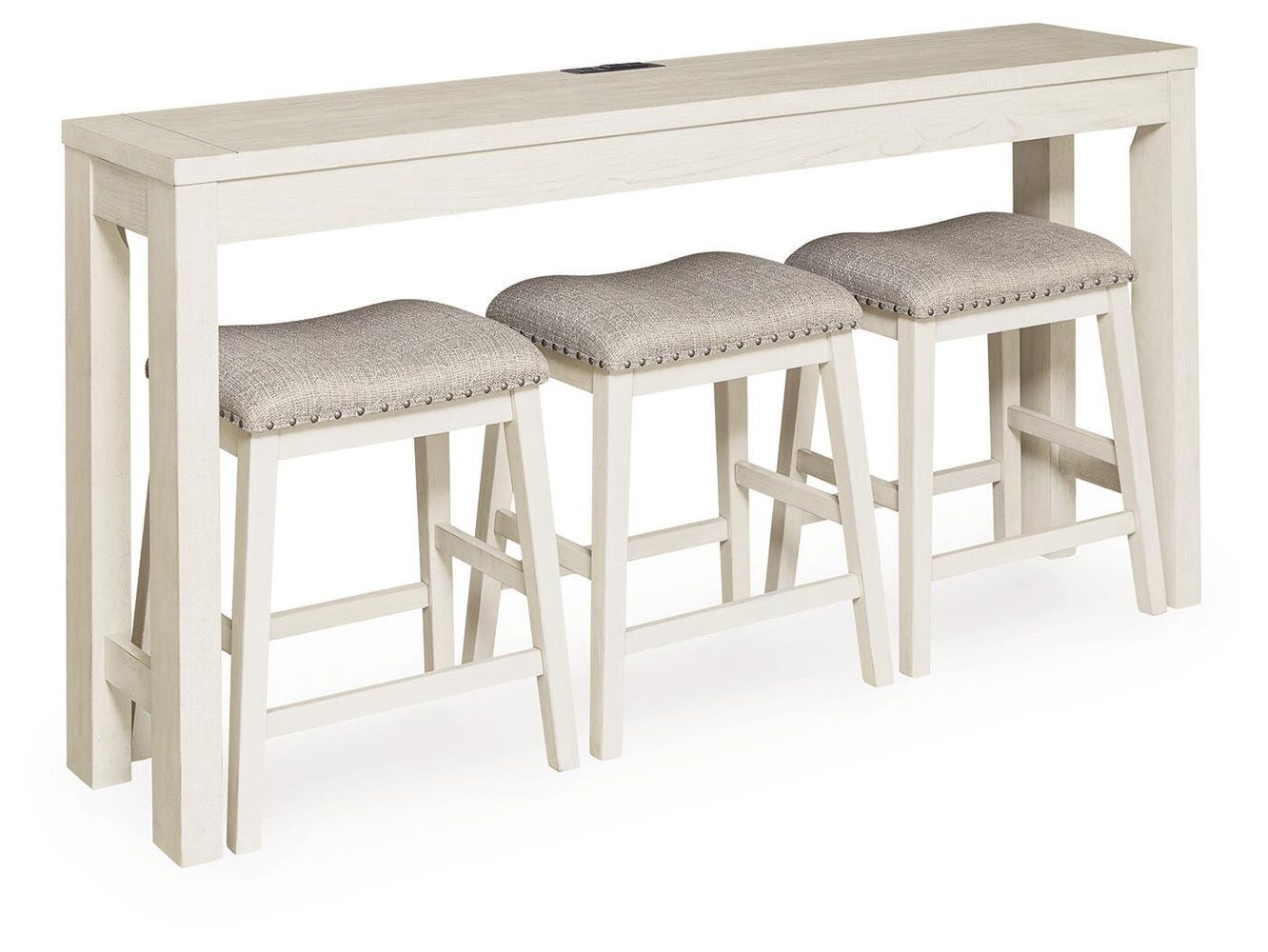 Robbinsdale Rectangular Counter Table and Stool Set
