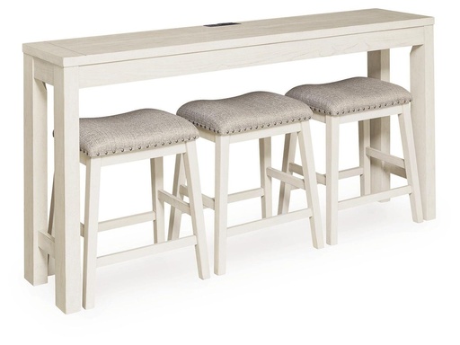 Robbinsdale Rectangular Counter Table and Stool Set