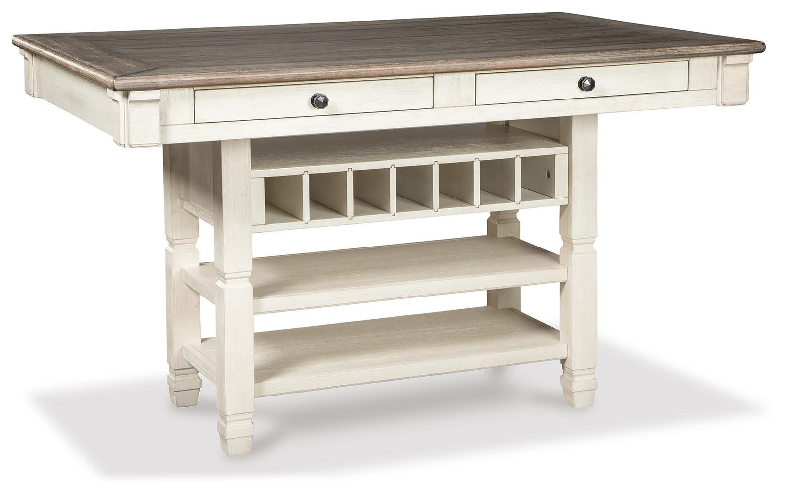 Bolanburg Rectangular Dining Room Counter Table
