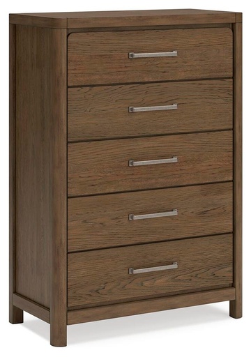 Cabalynn Light Brown 5-Drawer Chest