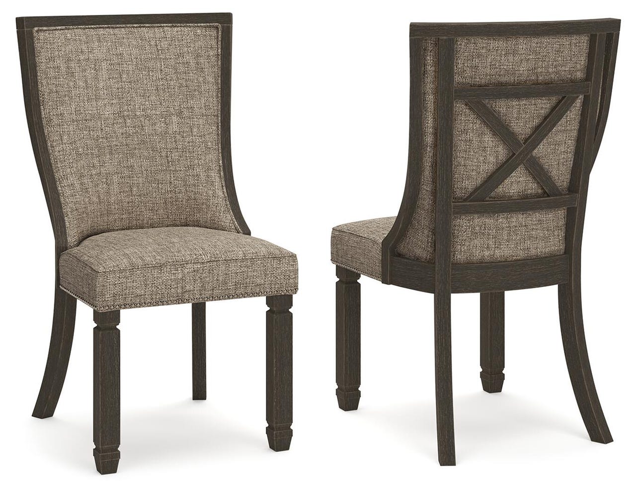 Tyler Creek Dining Upholstered Side Chair (Cross-Back)