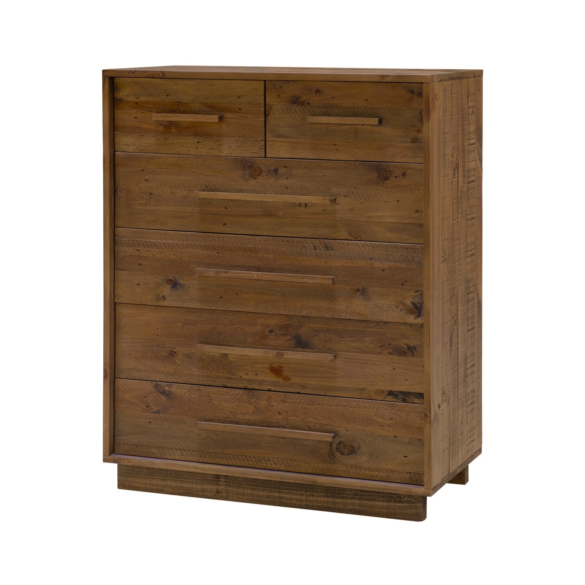 Nevada 6 Drawer Chest (Dark Driftwood)