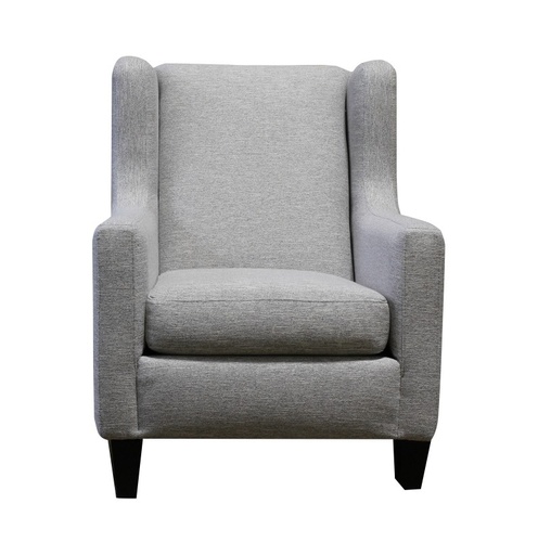 Russo Heathered Wingback Accent Chair