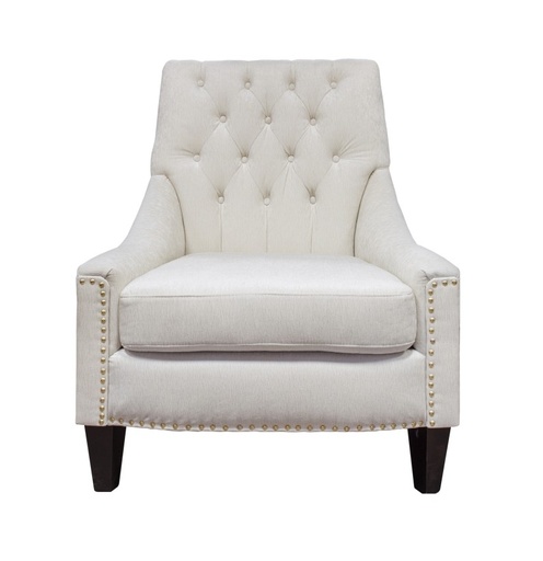 Selena Tufted Nailhead Accent Chair