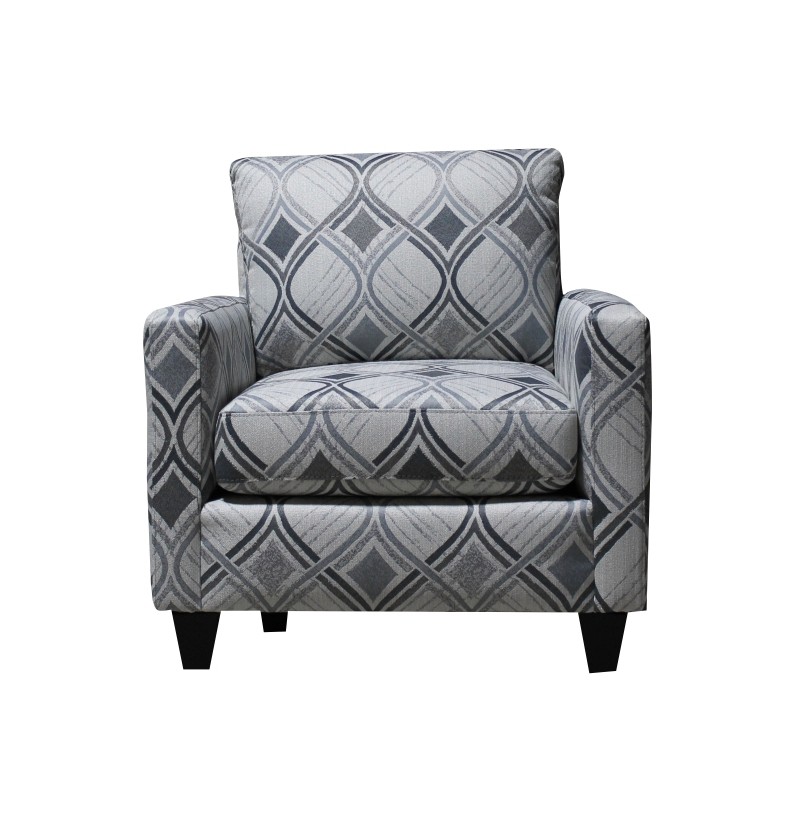 Vice Diamond Pattern Accent Chair