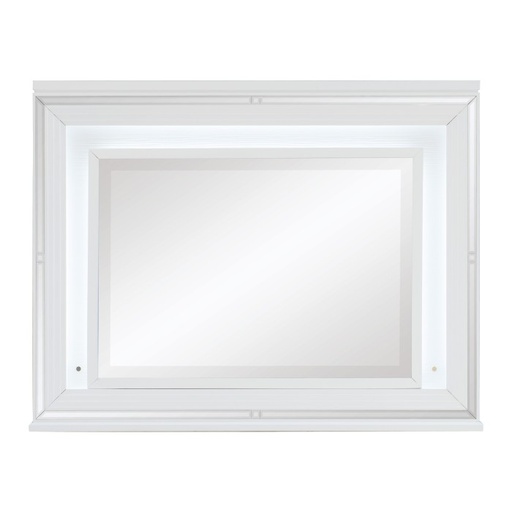 Tamsin Mirror with LED Lighting (White)