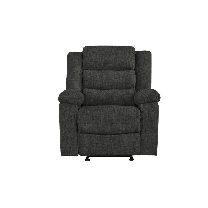Tyrone Collection Recliner (Dark Grey)