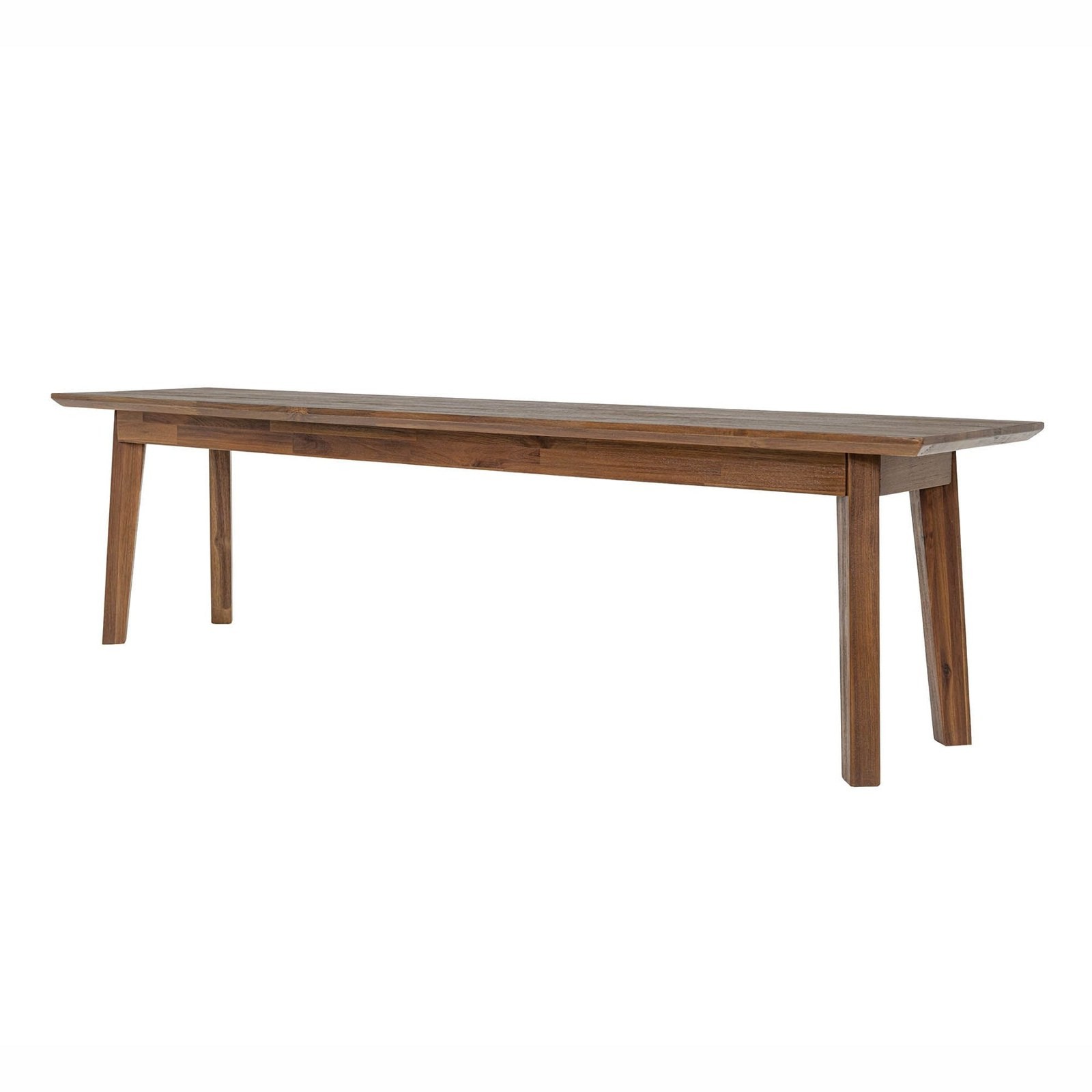 Crosshatch Wood Dining Bench 1