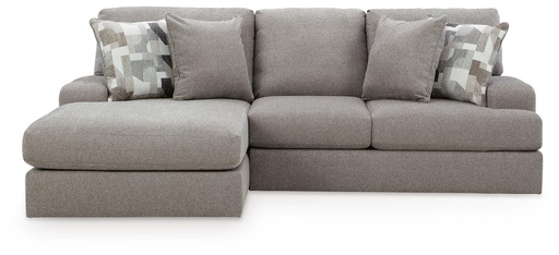 Lindon 2-Piece Sectional with Chaise (Left-Facing) (Smoke)