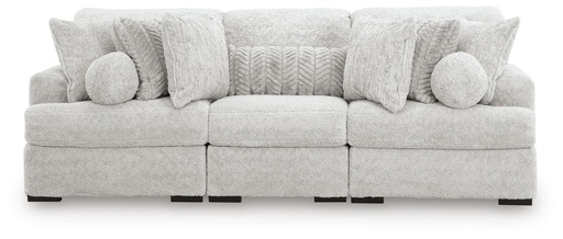 Cuddle Plush 3-Piece Sectional (Arctic)