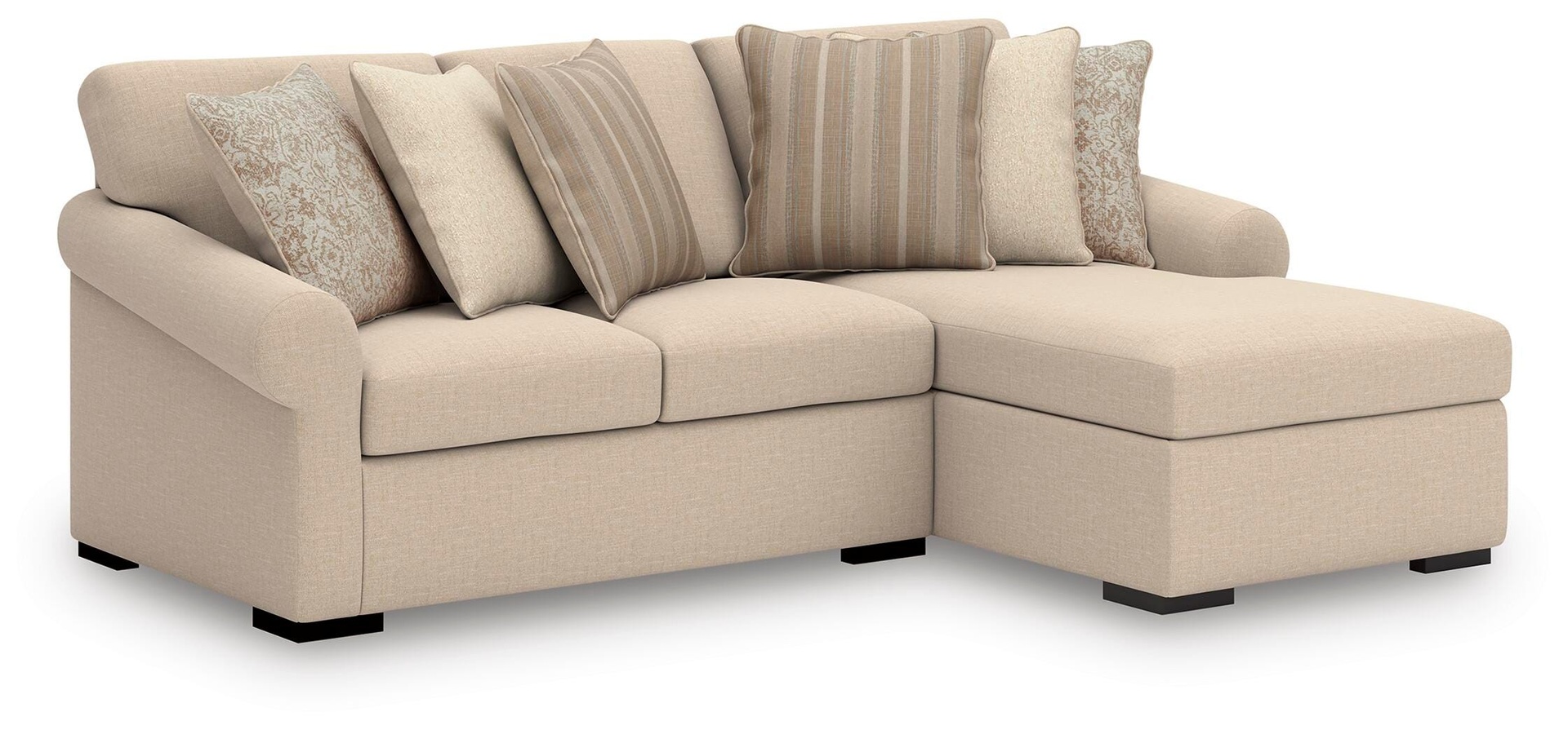 LadyMae 2-Piece Sectional with Chaise (Twill)