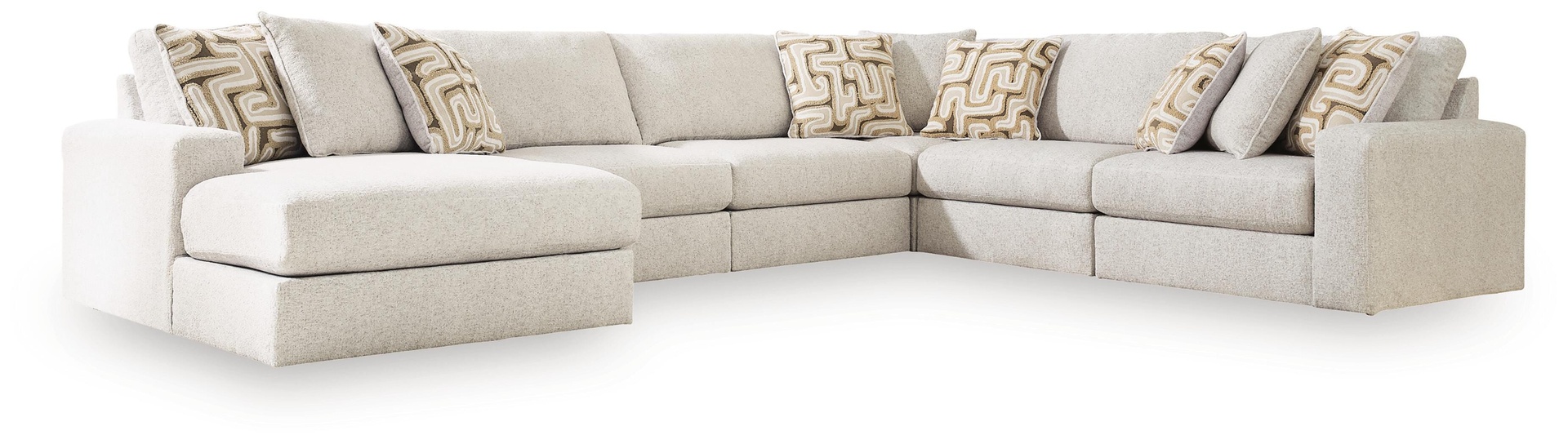 Kestrie 6-Piece Sectional with Chaise (Left-Facing)