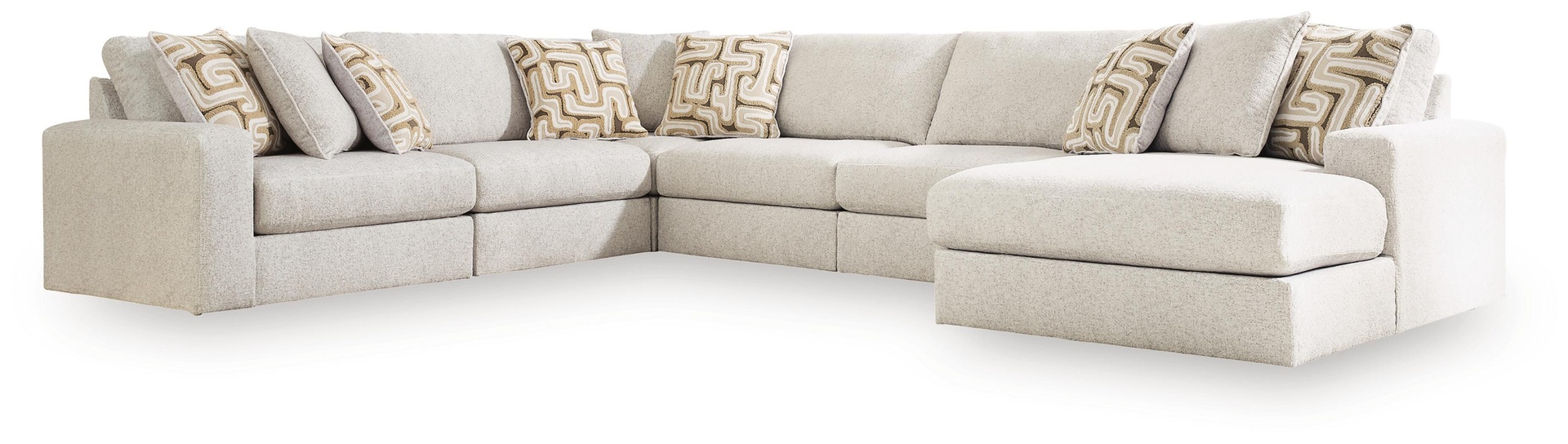 Kestrie 6-Piece Sectional with Chaise (Right-Facing)