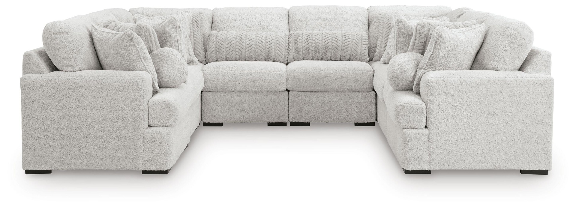 Cuddle Plush 8-Piece Sectional 1
