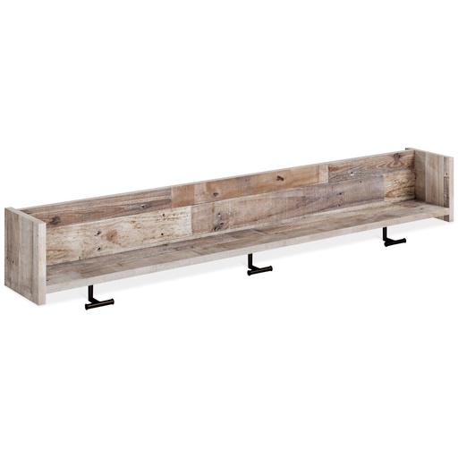 Neilsville Wall Mounted Coat Rack w/Shelf 1