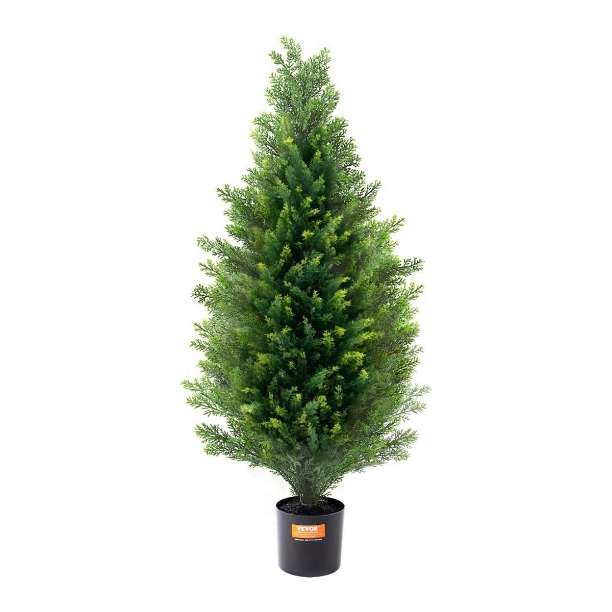 Artificial Cedar Topiary Tree, 36in 1