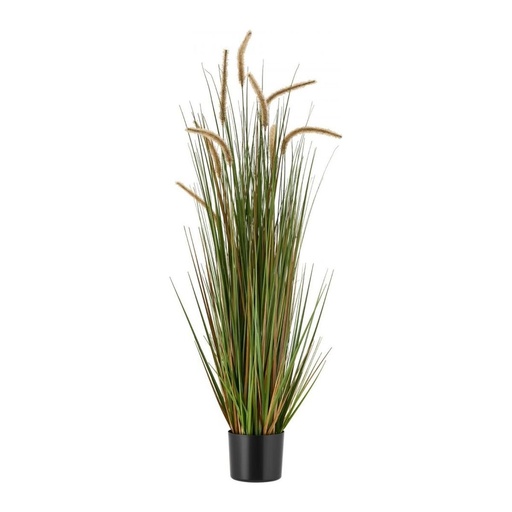Artificial Horsetail Reed Grass in Pot, 47in 1